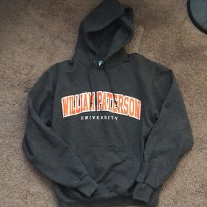 College sweatshirt